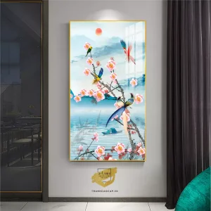 Bức Tranh Bóng Gương Các Loại Chim Thiên Nhiên: Thông Điệp Sâu Sắc Về Sự Hòa Hợp