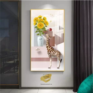 Bức Tranh Bóng Gương Sáng Trọng Đàn Hươu Trừu Tượng: Hành Trình Khám Phá Vẻ Đẹp Nghệ Thuật và Ý Nghĩa Cuộc Sống