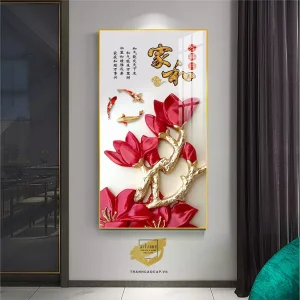 Bức Tranh Hoa Sen: Tĩnh Lặng và Thiền Định trong Ánh Sáng