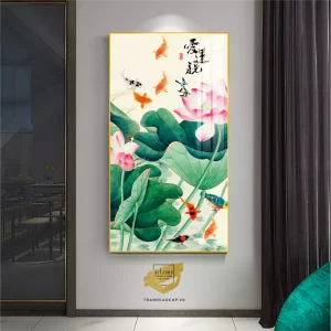 Hoa Sen Bóng Gương: Biểu Tượng Thanh Khiết và Triết Lý Sống Trong Nghệ Thuật