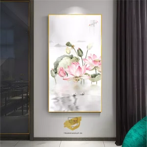 Bức Tranh Hoa Sen: Biểu Tượng Vẻ Đẹp Tinh Khiết và Tâm Hồn Việt