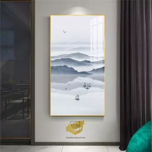 Tranh phong cảnh trừu tượng: Khám phá vẻ đẹp tâm linh và sự giao thoa giữa con người - thiên nhiên