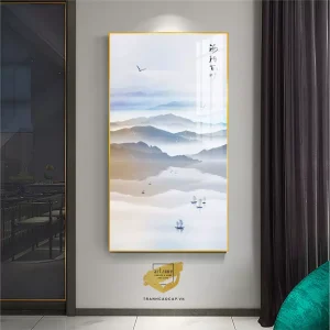Bức Tranh Bóng Gương: Bản Giao Hưởng Màu Sắc và Chiều Sâu Tâm Hồn