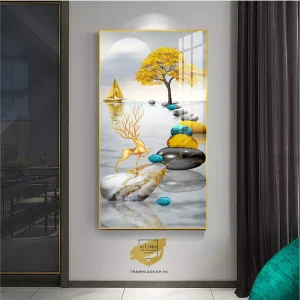 Bức Tranh Phong Cảnh Trừu Tượng: Khám Phá Sự Giao Thoa Giữa Không Gian, Ánh Sáng và Tâm Trạng
