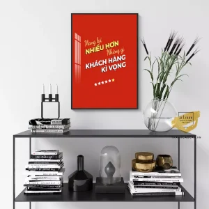 Tranh Slogan Cao Cấp: Liều thuốc Tinh Thần cho Không Gian Làm Việc Sáng Tạo