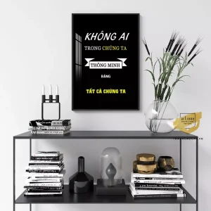 Tranh Slogan Văn Phòng: Nguồn Cảm Hứng Vô Tận Cho Không Gian Làm Việc