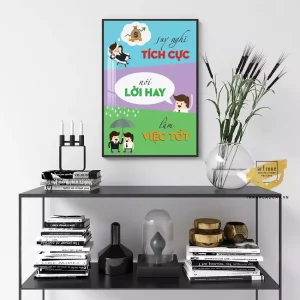 Tranh Slogan Treo Phòng Làm Việc: Đánh Thức Động Lực, Khơi Nguồn Sáng Tạo