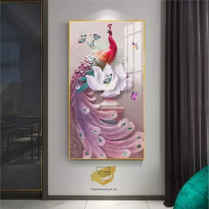 Chim Công: Biểu Tượng Vẻ Đẹp, Tài Lộc và Ý Nghĩa Văn Hóa Sâu Sắc trong Trang Trí Nội Thất