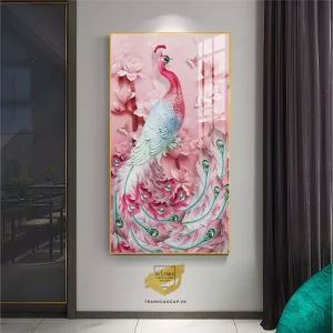 Bức Tranh Con Công: Biểu Tượng Vẻ Đẹp, Thịnh Vượng và Ý Nghĩa Sâu Sắc
