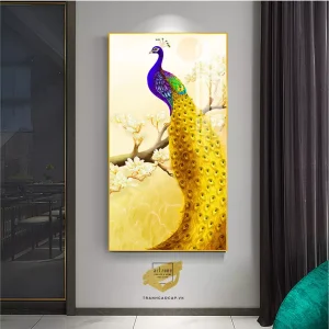 Chim Công bóng gương: Tuyệt Tác Nghệ Thuật Mang Biểu Tượng May Mắn & Sự Tự Tin