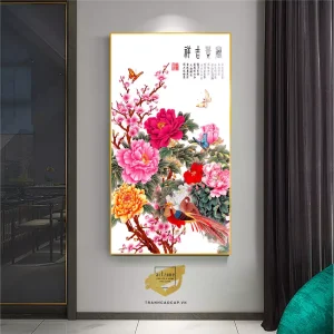 Chim công bóng gương: Biểu tượng của vẻ đẹp, quyền lực và sự thịnh vượng trong nghệ thuật