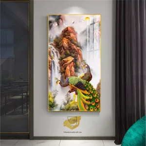 Tuyệt Tác Chim Công bóng gương: Biểu Tượng Vương Giả, Vẻ Đẹp Hoàn Mỹ và Ý Nghĩa Sâu Sắc