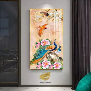 Bức Tranh Chim Công: Biểu Tượng Của Sự Sang Trọng, Thịnh Vượng Và Vẻ Đẹp Vĩnh Cửu