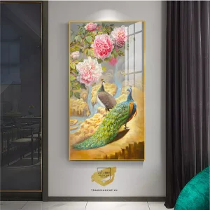Chim Công bóng gương: Tuyệt Tác Nghệ Thuật Khơi Gợi Vẻ Đẹp và Triết Lý Phương Đông