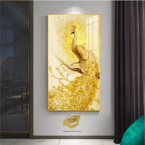 Chim công bóng gương: Tuyệt tác nghệ thuật mang ý nghĩa sâu sắc về cuộc sống và tâm linh