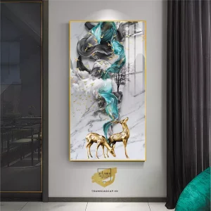 Bóng Gương Sáng: Khám Phá Ý Nghĩa Sâu Sắc Bức Tranh Trừu Tượng Đầy Sức Sống