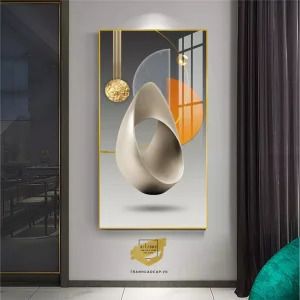 Bóng Gương Sáng: Hành trình khám phá nội tâm qua bức tranh trừu tượng