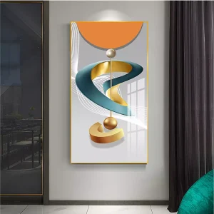 Bóng Gương Sáng Trong: Khám Phá Ngôn Ngữ Của Ánh Sáng và Cảm Xúc Trong Tranh Trừu Tượng