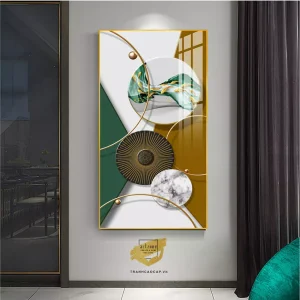 Bóng Gương Sang Trọng: Khi Tranh Trừu Tượng Gợi Mở Thế Giới Nội Tâm