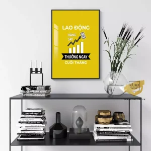 10 Ý Tưởng Tuyệt Vời Biến Văn Phòng Thành Không Gian Sáng Tạo Với Tranh Treo Tường Hiện Đại